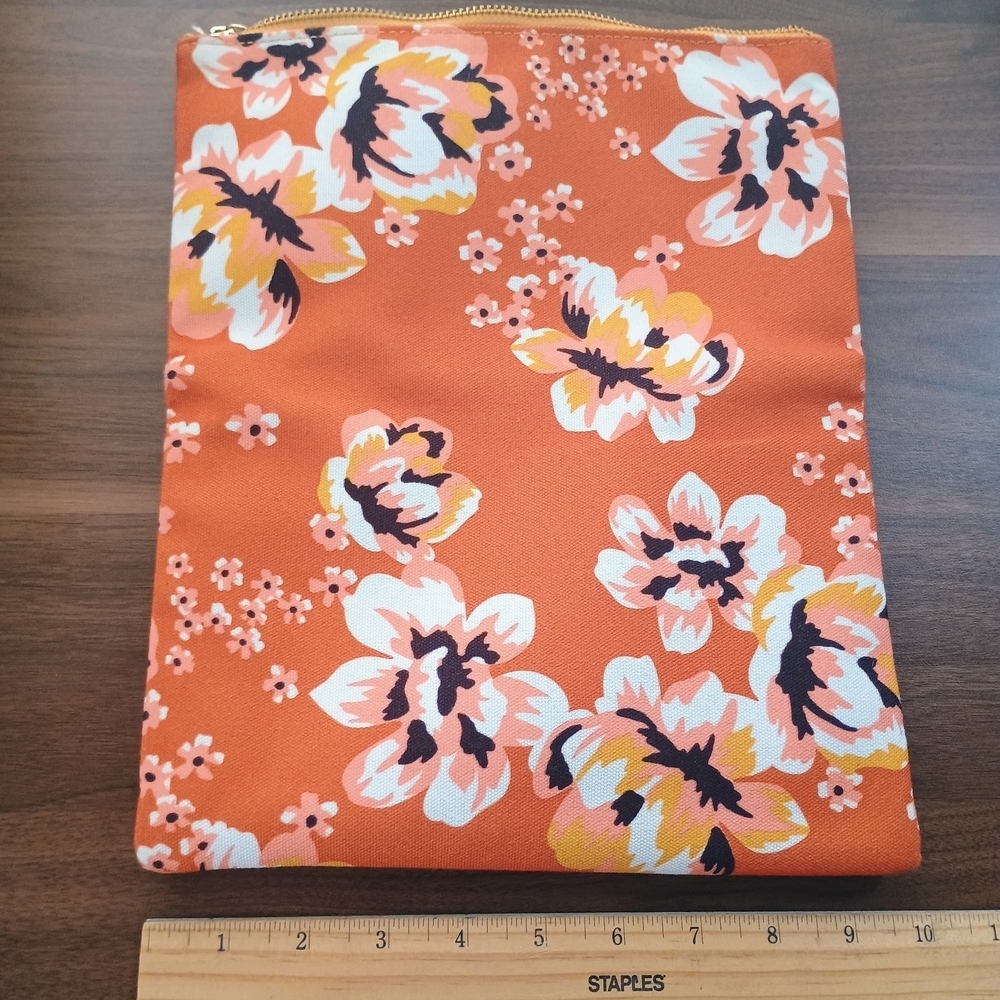Rachel Pally Orange Floral Clutch - Picture 2 of 8